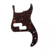 Пикгард для 5-струнной бас-гитары Precision Bass, 4 сл, черепаший панцирь, Musiclily, MX1396DT
