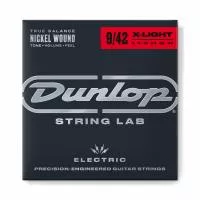 Комплект струн для электрогитары, никелированные, Light, 9-42, Dunlop, DEN0942