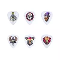 Alan Forbes S2 Медиаторы 6шт, толщина 1,00мм, Dunlop, BL115P1.0