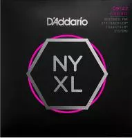 NYXLS0942 NYXL Комплект струн для электрогитары, шарики на концах, Super Light, 09-42, D'Addario