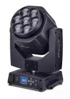 Вращающаяся световая голова Wash, RGBW, LED 7х15Вт, LAudio, WS-LED0715