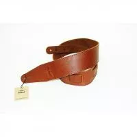 Leather 21 Ремень для гитары, кожаный, коричневый, Fidel, FL60001L21