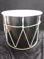 Барабан кавказский 14", лак черный, с чехлом, MEZZO, MZ-B14-LbKL