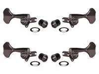 Колки для бас-гитары 2+2, черный, Gotoh, GB350-B-L2+R2