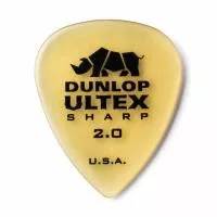 Ultex Sharp Медиаторы 6шт, толщина 2,00мм, Dunlop, 433P2.00