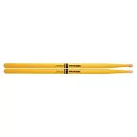 RBH595AW-YELLOW 5B Rebound Барабанные палочки, желтые, смещенный баланс, орех гикори, ProMark