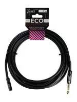 Удлинитель-переходник 6,35-3,5мм female, 5м, ZZcable, E49-6,35-3,5F-0500-0