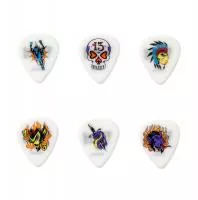 Alan Forbes S1 Медиаторы 6шт, толщина 1,14мм, Dunlop, BL100P1.14