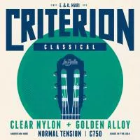 Criterion Комплект струн для классической гитары, бронза 80/20, La Bella, C750