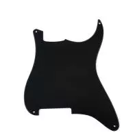 Пикгард для гитары Strat Style, 1 слой, черная, Musiclily, MX1125