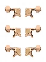 Колки для гитары 3+3, золото, Metallor, J-02-GD-3+3