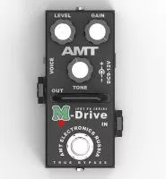MD-2 M-Drive mini Гитарная педаль перегруза, AMT Electronics