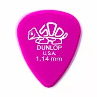 Delrin 500 Медиаторы, 12шт, толщина 1,14мм, Dunlop, 41P1.14