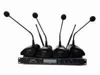 Конференц-система, 4 микрофона, LAudio, LS-804-C