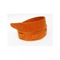 Leather 11 Ремень для гитары, кожаный, абрикос, Fidel, FL66025L11