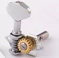 Колки для гитары 3+3, хром, Metallor, MHC-112-CR-3+3