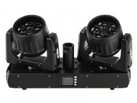 Вращающаяся голова Wash, cдвоенная, RGBW, LED 6х15Вт, LFocus, BR-615-2