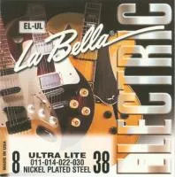 EL-UL Комплект струн для электро-гитары 008-038 La Bella