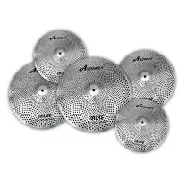 Mute Silver Комплект тарелок с уменьшенной громкостью звучания 14, 16, 18, 20" Arborea, SM14161820SET