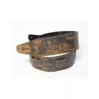 Leather 21 Ремень для гитары, кожаный, Ржавое железо, Fidel, FL60042L21L