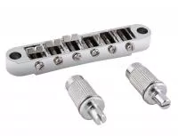Бридж Tune-O-Matic, хром, Metallor, BM-03-CR