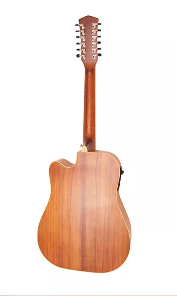 PW-460-12-NS Акустическая гитара 12-струнная, с чехлом, матовая, Parkwood