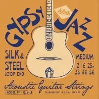 Gypsy Jazz Silk & Steel Medium Комплект струн для акустической гитары 12-56 LaBella, GJM-LE