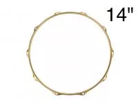 Медный обод для барабана толщина 14 мм, размер 10, лакированный, LDrums, HA07-251410SRW