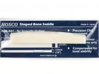 Нижний порожек для акустической гитары, кость, Hosco, HSB-SG1
