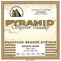 Phosphor Bronze Комплект струн для акустической гитары, 11-50, Pyramid, 326100