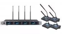 Беспроводная микрофонная система, конференц-микрофон, LAudio, LS-215-C