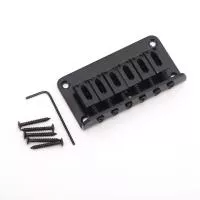 Фиксированный бридж для электрогитары, Strat/Tele, черный, Musiclily, M508BK