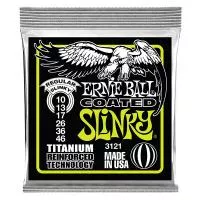 3121 RPS Regular Slinky Coated Комплект струн для электрогитары, никелированные, 10-46, Ernie Ball