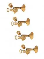 Колки для бас-гитары 4л, золото, Gotoh, GB707-GG-L4