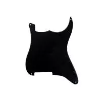 Пикгард для гитары Fender Strat, 3 слоя, черная, Musiclily, MX0751