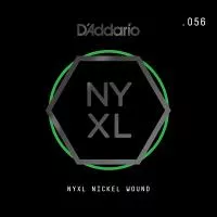 NYNW056 NYXL Отдельная струна для электрогитары, никелированная, 056, D'Addario