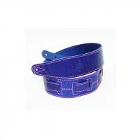 Leather 21 Ремень для гитары, кожаный, ультрамарин, Fidel, FL60012L21L
