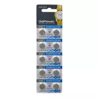Alkaline Элемент питания G10/LR1130/LR54/389A/189 1.5В, 10шт, GoPower, 00-00017857