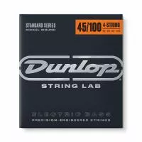 Комплект струн для бас-гитары, никелированные, Medium Light, 45-100, Dunlop, DBN45100