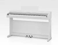 Цифровое пианино со стойкой и педалью, белое, Kawai, KDP-120G-W