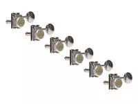 Колки для гитары 6л, локовые, никель, Gotoh, SD91-MGT-05M-N-L6