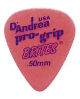 RPGB351-050TH ProGrip Brites Медиаторы, дерлин, 60шт, 0.50мм, D'Andrea