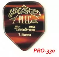 PRO330 медиаторы 24шт PRO-PLEC 1,5мм жесткие, конверт D`Andrea