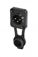 Разъем панельный XLR "папа", Rean, RRX3M-Z-002-0