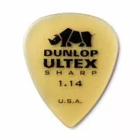 Ultex Sharp Медиаторы 6шт, толщина 1,14мм, Dunlop, 433P1.14