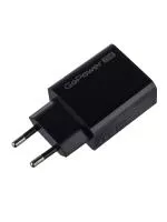 Сетевое зарядное устройство GPQC08, 1USB+1Type-C, 20Вт QC3.0, черный, GoPower, 00-00030975