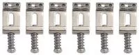 Комплект седел для бриджа, сталь, никель, Gotoh, S108-N