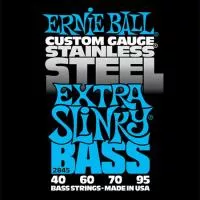 2845 Stainless Steel Комплект струн для бас-гитары, 40-95, Ernie Ball