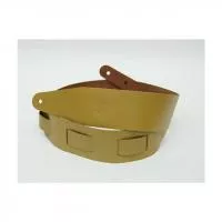 Leather Ремень для гитары, кожаный, светло-оливковый, Fidel, FL50024L