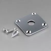 Накладка выходного разъема гитары, хром, Gotoh, JCB-4C